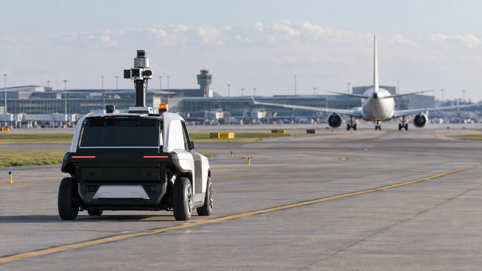 Illustrazione generata con IA. Non raffigura l’evento descritto. Illustrazione concettuale generata con AI; non è una fotografia delle prove Optimate di Airbus.